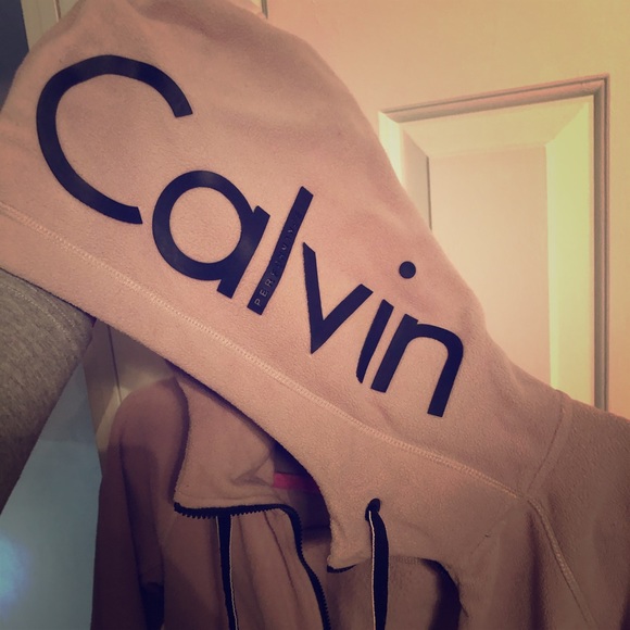 Fleece Calvin Klein athletic jacket - Picture 1 of 5